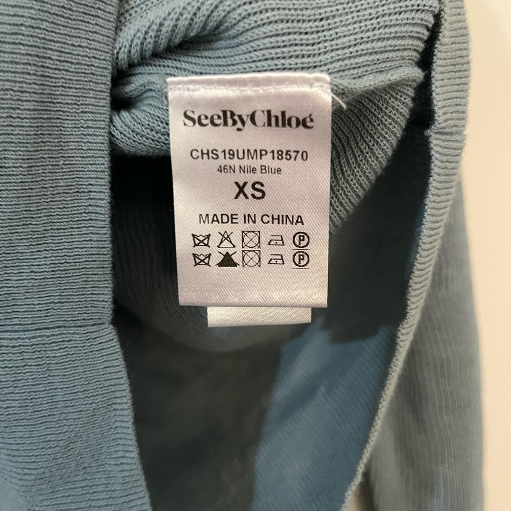 See by Chloe Blue Sweater - Picture 4 of 4